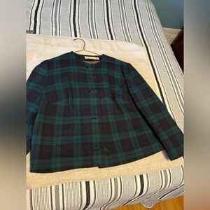Vintage Pendleton plaid Jacket and skirt set